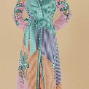 NWT Farm Rio Cutwork Chemise size M